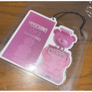 Moschino Toy 2‎ Premium Luxury Air Fresheners Car Freshie